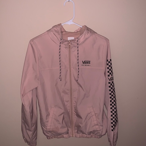 Vans Jackets & Blazers - Vans Women’s Light Pink Windbreaker